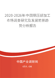 2020年鋼壓延加工行業現狀與發展前景分析